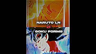 Naruto LN vs Goku Forms