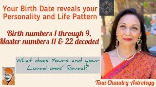 Your birth date reveals your personality/ Numerology decodes the birth date