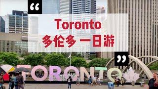 【 多伦多 Toronto 一日游 】加拿大旅游 城市印象分享 vlog