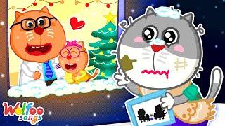 Don't be Sad, Kasper! - Baby Got A New Family Songs | Kids Songs & Nursery Rhymes @WolfooFamilySongs