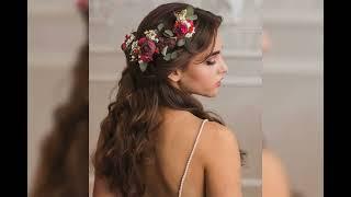 Flower hair style