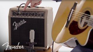 Fender Acoustasonic™ 15 Amplifier | In-Depth Look | Fender