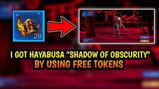 I GOT HAYABUSA LIMITED SKIN " SHADOW OF OBSCURITY" BY USING FREE TOKENS IN SOUL VESSEL EVENT • MLBB