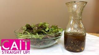 How To Make Balsamic Vinaigrette Dressing | Cait Straight Up