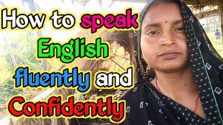 How to speak  English fluently and confidently @englishwithdehatimadam-m8u