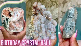 *NEW* $1,000 BIRTHDAY CRYSTAL HAUL! RARE LARGE PIECES!