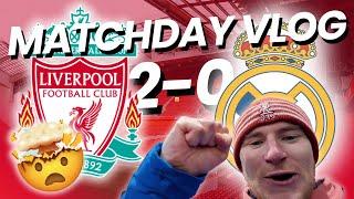 MADRID HUMBLED AT ANFIELD! - Liverpool vs Real Madrid | Matchday Vlog