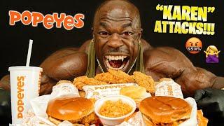 POPEYES CHICKEN  - KAREN vs  KALI MUSCLE