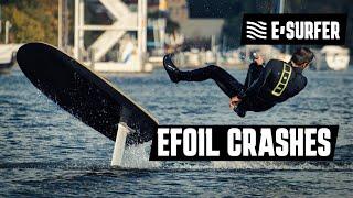 55 eFoil crashes in less than 2 minutes