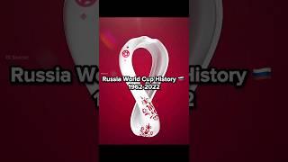 Russia   World Cup History (1962-2022) #shorts #football