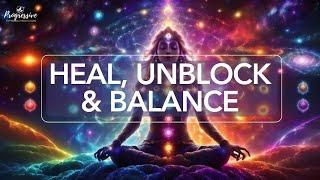 HEAL Sleep Meditation Unblock & Balance 7 Chakras While You Sleep - Chakra Healing Meditation