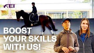 5 Tips to Instantly Improve Your Dressage Score!  W/ AllyONeill & @HanEquestrian