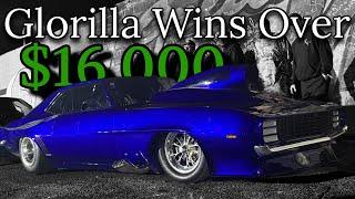 GLORILLA DOMINATES THE 13 CAR SHOOTOUT AND WINS OVER $16,000!!!!