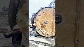 Ruisheng double blade granite mining machine high efficiency #granite #marble #stonemachine