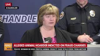 Watch LIVE: Alleged Chandler animal hoarder indicted on fraud charges