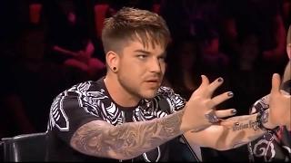 Judges got SURPRISED..Adam Lambert NEARLY FELL OFF His Chair!!!