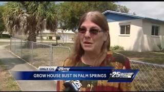 Grow house busted in Palm Springs