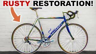 Vintage Peugeot Restoration! Full Bike Rebuild: Hub, Wheels, Headset Bearings! 1996 Service!