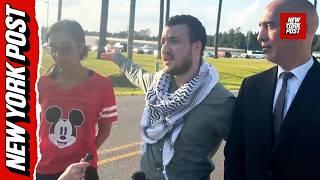 Mahmoud Khalil freed from immigration jail after being locked up for 104 days