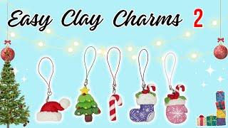 5 Easy Clay Charms for Beginners | Air Dry Clay Tutorial