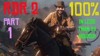 RDR2 100% Speedrun in 23:49:40 [World Record] - Part 1