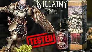 Testing VILLAINY inks: GRIMDARK in a bottle?