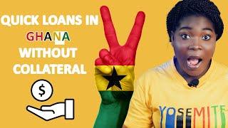 Quick loans In Ghana Without Collateral (2023)