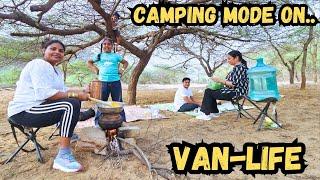 Ep 436/ Forest Camping before LADAKH trip/ Cooking and camping in Forest/ Spending Van Life in India