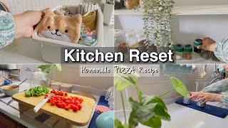 DILIGENT Evening to Night Routine|Kitchen Reset|Airfryer Pizza Recipe|Homemade Pizza#Malayalam Vlog