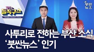 [핫플]사투리로 전하는 부산 소식 ‘붓싼뉴스’ 인기 | 김진의 돌직구쇼