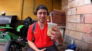 $1 Durian Juice in Indonesia (smelliest fruit in the world)  