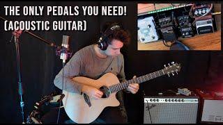 4 Pedals That Sound INCREDIBLE On Acoustic Guitar! (Vangoa Pedalboard)