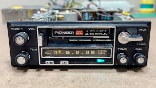 Vintage 1978 PIONEER KP-450 AMPLIFIER CASSETTE  RADIO CAR STEREO Maintenance Repair Restoration