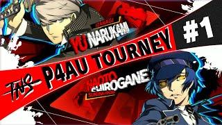 TNS Persona 4 Arena Ultimax Tourney (Margaret Yu Junpei Adachi Yukari Teddie Elizabeth Naoto) P4AU