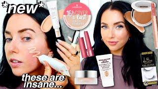 huge SEPHORA & ULTA TRY ON HAUL //new tula skin tint, $6 powder, r.e.m. concealer...