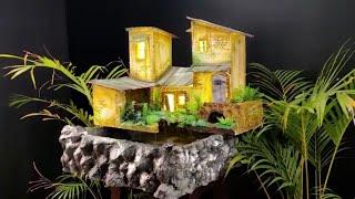 Beautiful Little Decorative House | Water Fountain | RusticKraft Fountains