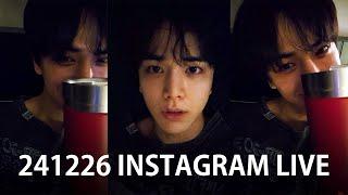 241226 THE BOYZ Younghoon Instagram Live