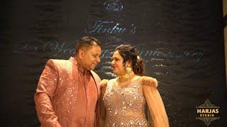 25th Anniversary Rimpy & Tinku || Michigan || Teaser || Harjas Wedding Studio || 2023 ||