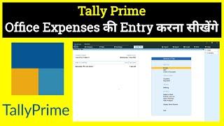 Office Expenses Entry in TallyPrime