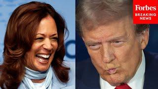 Crowd Explodes Into Laughter As Kamala Harris Mocks Trump's 'Concepts Of A Plan' Quote