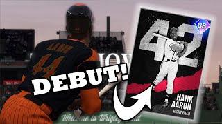 42 Series Hank Aaron Debut! - MLB The Show 21 Ranked Seasons (Next Gen)