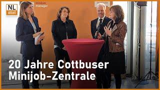 Cottbus | Minijob-Zentrale feiert 20-jähriges Bestehen, Rückblick und Ausblick auf Minijob-Manager