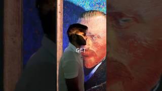 SELF PORTRAIT in VAN GOGH Style #artshorts #artvideos