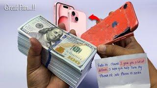 OMG!! 500000$ For i Turn iPhone XR into iPhone 15 Series