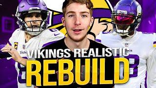 MINNESOTA VIKINGS REALISTIC REBUILD IN MADDEN 23!