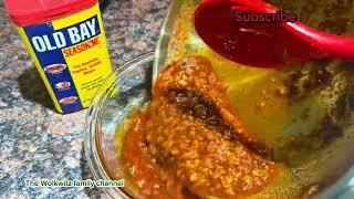 Seafood Garlic Butter Sauce Recipe || Spicy Seafood Boil Sauce For all My Seafood Lovers   oldbay