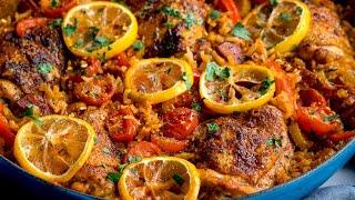 Spanish Chicken & Dirty Rice | Easy One Pot Cooking Perfection!