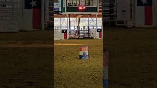 Little diva learning the pattern #shorts #viralvideo #fyp #valentinasosa #cowgirl #barrelracer