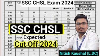 SSC CHSL CUT OFF 2024 | SSC CHSL EXPECTED CUT OFF 2024 | SSC CHSL Result 2024 | SSC CHSL Typing Exam