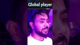 FREE FIRE FIRST GLOBAL PLAYERSudip Sarkar#freefire #shortsvideo